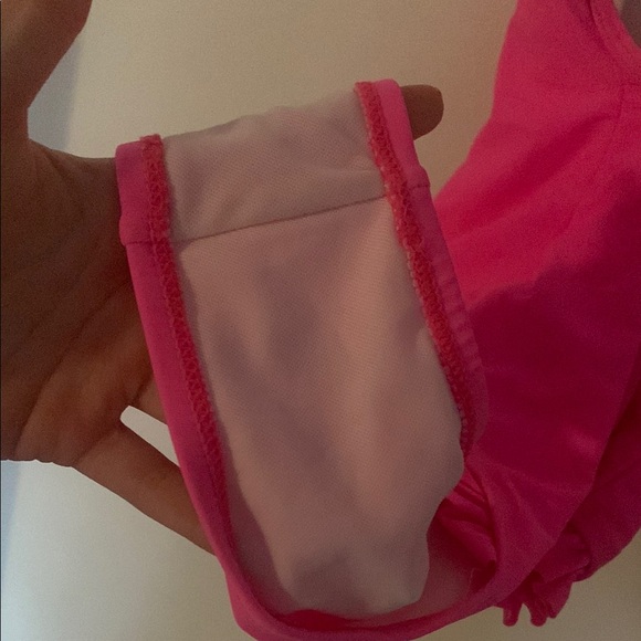 Pink Ruffled One-Piece Swimsuit - Picture 14 of 14